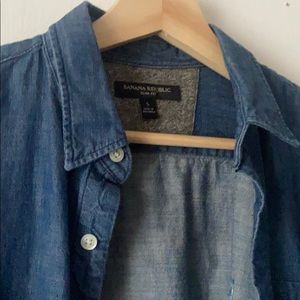 Banana Republic Slimfit Denim Shirt